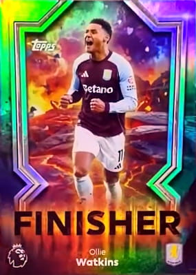2025-26 Topps - Premier League 2026 - Finisher - AVilla-Watkins1a.jpg